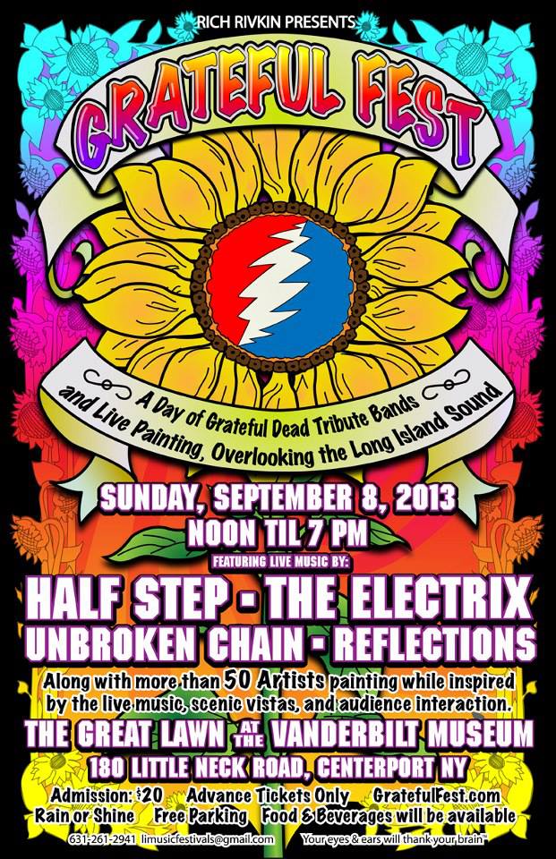 grateful fest 2013 poster